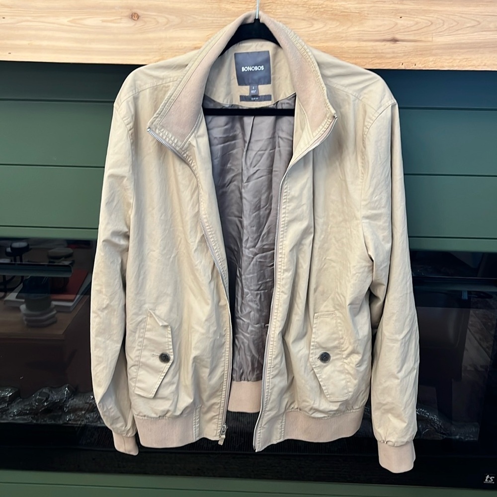 Bonobos bomber jacket, slim fit